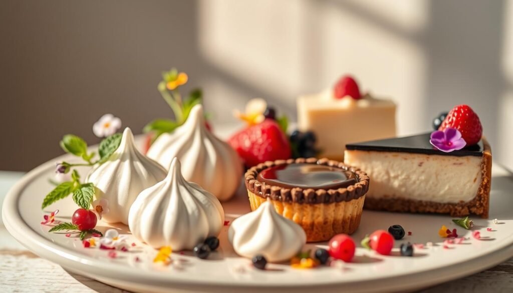dessert plating inspiration