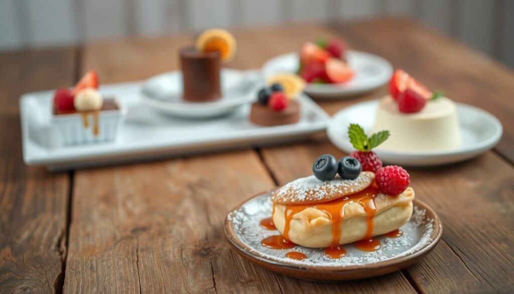 dessert plating inspiration