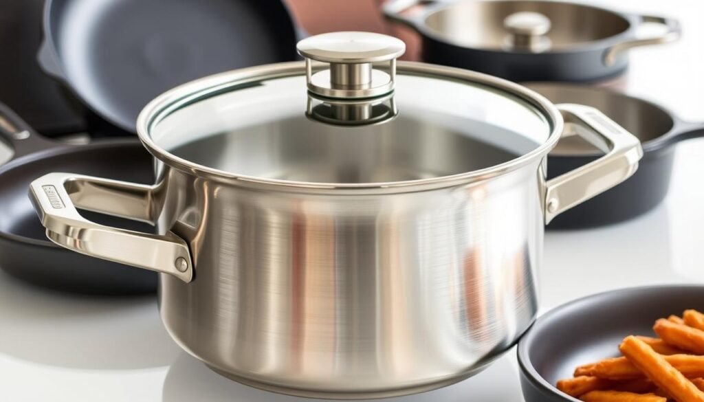 durable saucepan materials