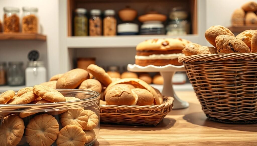 storing baked goods